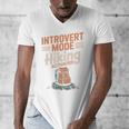 Introvert Mode Hiking Activated Hiker Men's V-Neck T-Shirt Introvert Mode Hiking Activated Hiker Men's V-Neck T-Shirt