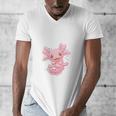 Introverted But Willing To Discuss Axolotl Salamander Men's V-Neck T-Shirt Introverted But Willing To Discuss Axolotl Salamander Men's V-Neck T-Shirt
