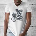 Italian Greyhound Whippet Bicycle Cycling Dog Mom Iggy Dad Men's V-Neck T-Shirt Italian Greyhound Whippet Bicycle Cycling Dog Mom Iggy Dad Men's V-Neck T-Shirt