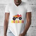 I Just Crushed Kindergarten Monster Graduation Shirt Men's V-Neck T-Shirt