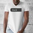 Just A Regular Dad Trying Not To Raise Liberals On Back Men's V-Neck T-Shirt