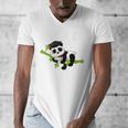 I Did It Kawaii Panda With Graduation Cap Diploma Men's V-Neck T-Shirt