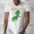 Kids Cute Graduation Dinosaur Smarty Saurus Kinder VPK Pre-k Grad Men's V-Neck T-Shirt