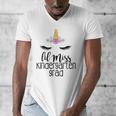 Kids Lil Miss Kindergarten Grad Shirt Graduation Shirts 2018 Men's V-Neck T-Shirt