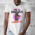 Kids Pre K Graduation Flossing Girl Nailed It Graduate Girls Men's V-Neck T-Shirt