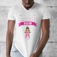 Kids Princess Girl Preschool Graduate 2018 Graduation Pre-K Men's V-Neck T-Shirt