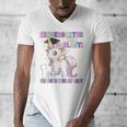 Kindergarten Graduation Unicorn Kindergarten Graduate Girls Men's V-Neck T-Shirt