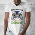Kindergarten Level Complete Graduation Class 2023 Gamer Kids Men's V-Neck T-Shirt