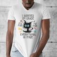 Last Day Of School Student Graduation I Survived 2nd Grade Men's V-Neck T-Shirt