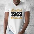 Limited 1969 Edition Retro Nostalgia Art Men's V-Neck T-Shirt