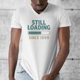 Still Loading Since 1999 Retro Tech Nostalgia Premium Tri-Blend Men's V-Neck T-Shirt