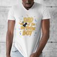 Looney Tunes Birthday Daffy Duck Dad Of The Birthday Boy Men's V-Neck T-Shirt