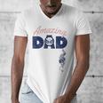 Marvel Spider-Man Father's Day Amazing Dad Retro Men's V-Neck T-Shirt