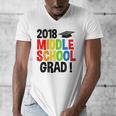 Middle School Graduation Class Of 2018 Shirt Men's V-Neck T-Shirt