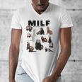 MILF Man I Love Ferrets Ferret Mom Dad Ferret Owner Men's V-Neck T-Shirt MILF Man I Love Ferrets Ferret Mom Dad Ferret Owner Men's V-Neck T-Shirt