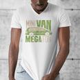 Mini Van Mega Fun Mom Dad T-Shirt Men's V-Neck T-Shirt