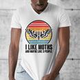I Like Moths And Maybe 3 People Insect Moth Lovers Introvert Men's V-Neck T-Shirt