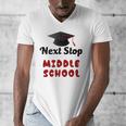 Next Stop Middle School Graduation Men's V-Neck T-Shirt