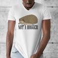 Not A Hugger Hedgehog Introvert Sarcasm Antisocial Men's V-Neck T-Shirt Not A Hugger Hedgehog Introvert Sarcasm Antisocial Men's V-Neck T-Shirt