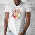 Old-School Hip Hop 80's 90's Style Music Cassette Nostalgia Men's V-Neck T-Shirt