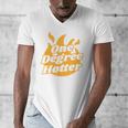 One Degree Hotter Graduation Ceremony Celebration Men's V-Neck T-Shirt