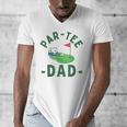 The Par Tee Dad Hole In One Golf Parents Matching Family Men's V-Neck T-Shirt