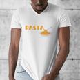 I Like Pasta And Maybe 3 People Introvert Foodie Premium Men's V-Neck T-Shirt