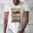 Be Patient With Me I'm From The 1900s Birthday Retirement Premium Tri-Blend Men's V-Neck T-Shirt Be Patient With Me I'm From The 1900s Birthday Retirement Premium Tri-Blend Men's V-Neck T-Shirt