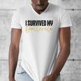 Phd Graduation Doctorate Degree Dissertation Masteral Grad Men's V-Neck T-Shirt