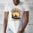 Please Be Patient With Me I'm From The 1900s Cowboy Men's V-Neck T-Shirt