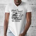 Please Be Patient With Me I'm From The 1900s Funny Men's V-Neck T-Shirt