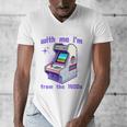 Please Be Patient With Me I'm From The 1900s Gamer Gaming Premium Men's V-Neck T-Shirt