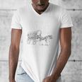 Please Be Patient With Me I'm From The 1900s Middle Aged Men's V-Neck T-Shirt