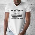 Please Be Patient With Me I'm From The 1900s Old Car Men's V-Neck T-Shirt