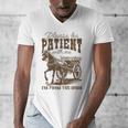 Please Be Patient With Me I'm From The 1900s Graphic Premium Men's V-Neck T-Shirt