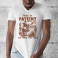 Please Be Patient With Me I'm From The 1900s Quote Men's V-Neck T-Shirt