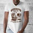 Please Be Patient With Me I'm From The 1900s Raccoon Vintage Men's V-Neck T-Shirt