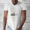 Please Be Patient I'm From The 1900s Retro Premium Tri-Blend Men's V-Neck T-Shirt