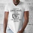 Please Be Patient With Me I'm From The 1900s Telephone Tees Men's V-Neck T-Shirt Please Be Patient With Me I'm From The 1900s Telephone Tees Men's V-Neck T-Shirt