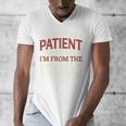 Please Be Patient With Me I'm From The 1900s Vintage Style Premium Men's V-Neck T-Shirt
