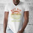 Pontoon Boat Captain But Did We Sink Dad Papa Men Men's V-Neck T-Shirt Pontoon Boat Captain But Did We Sink Dad Papa Men Men's V-Neck T-Shirt