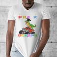 Pre k Graduation 2025 Pre-k Kindergarten Graduate Dinosaur Premium Tri-Blend Men's V-Neck T-Shirt