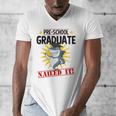 Pre K Nailed It Shirt 2019 Shark Graduation TShirt Men's V-Neck T-Shirt