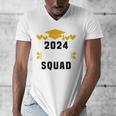 Prom Squad 2024 High School Graduation Party Premium Men's V-Neck T-Shirt