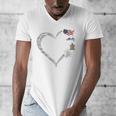 Proud Air Force Grandma Air Force Graduation Grandma USAF Men's V-Neck T-Shirt