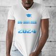 Proud Big Brother Of 5th Grade Graduate 2024 Graduation Men's V-Neck T-Shirt