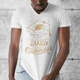Proud Dad Of a 2025 Graduate Class Of 2025 Graduation Dad Men's V-Neck T-Shirt