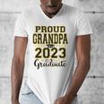 Proud Grandpa Of A 2023 Graduate Graduation Men's V-Neck T-Shirt