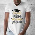 Proud Mom Of A Class Of 2026 Graduate Senior Graduation 2026 Men's V-Neck T-Shirt