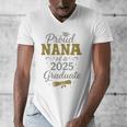 Proud Nana Of a 2025 Graduate Senior Graduation Women Premium Tri-Blend Men's V-Neck T-Shirt